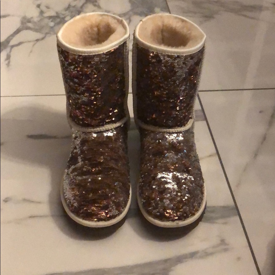 Sequin Ugg Boots